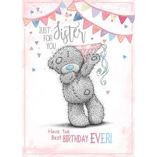 Just For You Sister Me To You Bear Birthday Card Image Preview